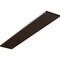 Ekena Millwork 3"W x 18"D Logan Hidden Support Steel Bracket w/ 14" Support Depth, Hammered Brown BKTM03X18LOHBR - alternate 1
